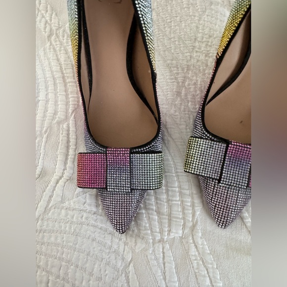 INC rhinestones heels - Picture 3 of 9